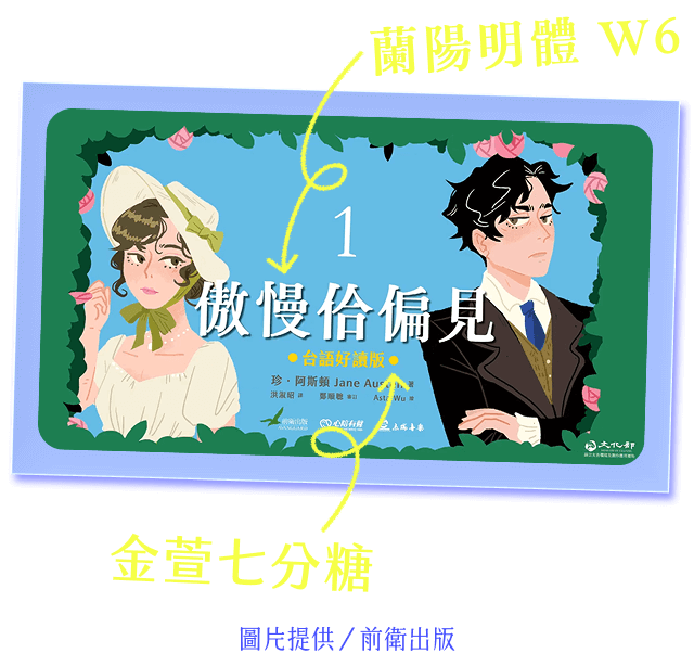 蘭陽明體 W3+凝書體